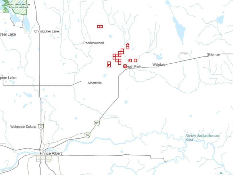 Second View of Prince Albert 3,010 acres Grain Farmland (MFL), Garden River Rm No. 490, Saskatchewan, S0J 1T0