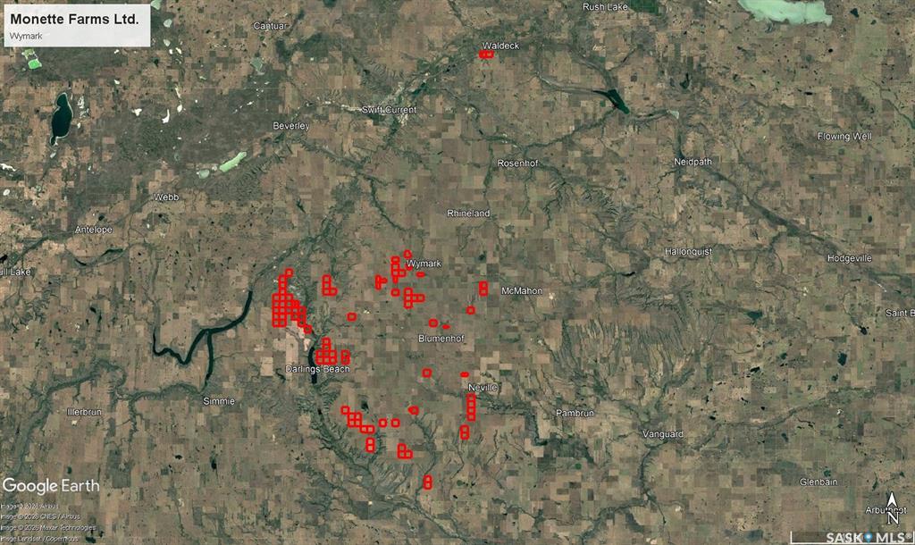 Wymark 13,015 acres Grain Farmland MFL, SK041333, Saskatchewan,