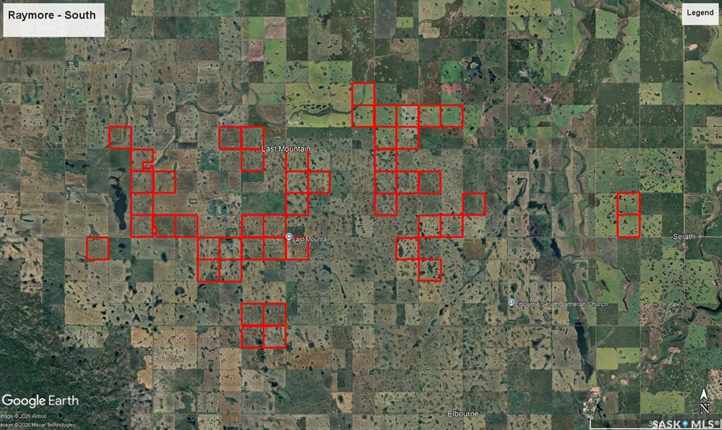 Raymore South Block 7,760 acres Grain Farmland MFL, SK041346, Saskatchewan,