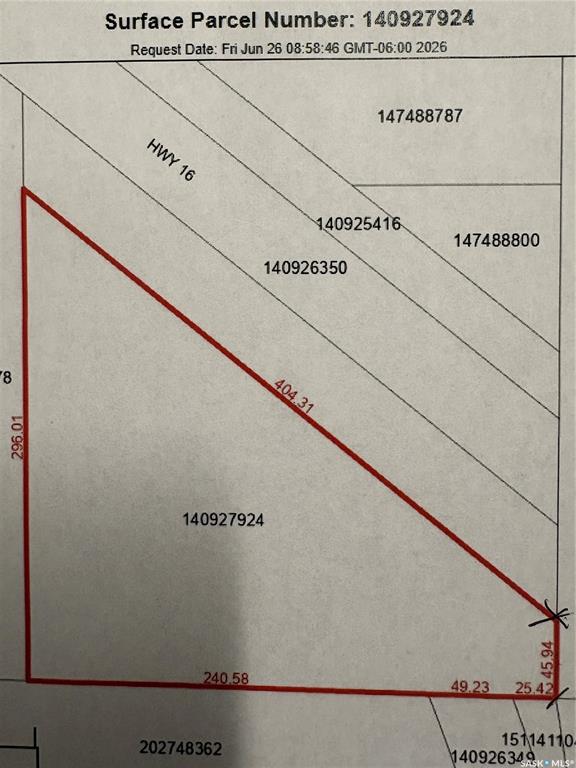 13 acres ,south of Orcadia, SK041659, Saskatchewan,