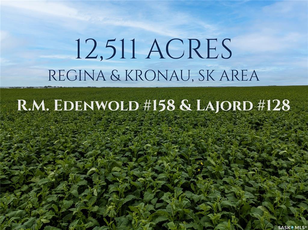 12,511 Acres of Farmland & Yard Sites Near Regina, SK041921, Saskatchewan,