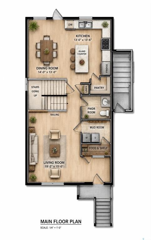 Second View of 13 Clement Road, Lanigan, Saskatchewan, S0K 2M0