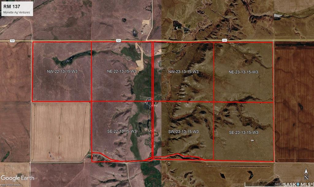 Darlings Beach 1,105 Acres Grain Farmland (MAV), SK043878, Saskatchewan,