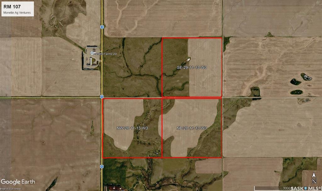 Blumenort 478 Acres Grain Farmland (MAV), SK043882, Saskatchewan,
