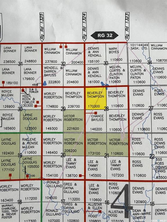THOMPSON LAND, SK045780, Saskatchewan,