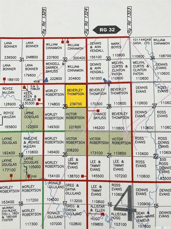 THOMPSON LAND, SK045781, Saskatchewan,