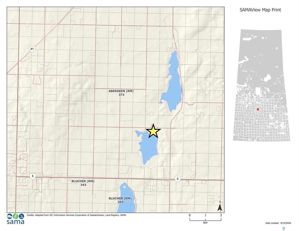 Third View of Waterfront 40 Acre Property, Aberdeen Rm No. 373, Saskatchewan, S0K 0A0