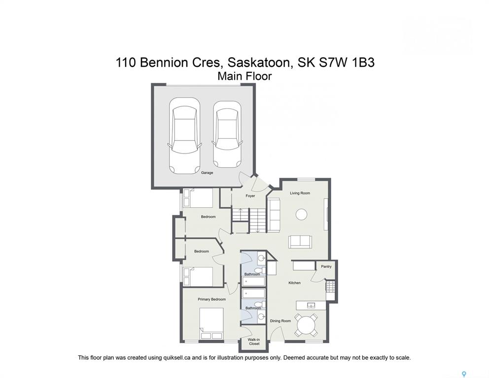 Fourth View of 110 Bennion Crescent, Willowgrove, Saskatoon, Saskatchewan, S7W 0H1
