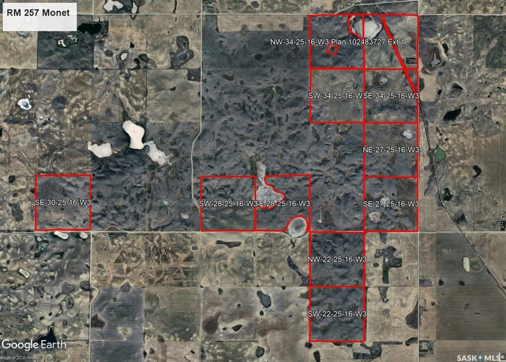Elrose 1,704 acres Pastureland, SK046579, Saskatchewan,