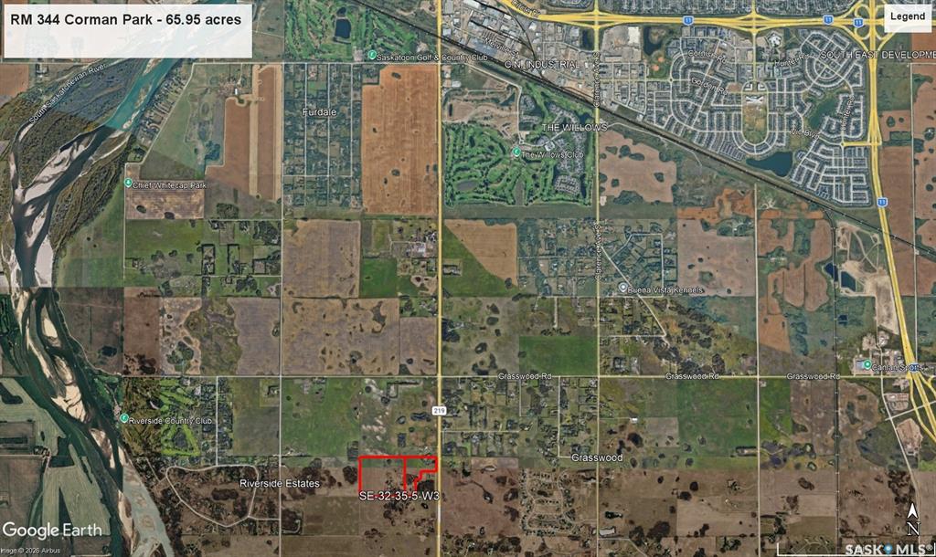 Third View of Karst Acreage - 66 acres, Corman Park Rm No. 344, Saskatchewan, S7K 1M2
