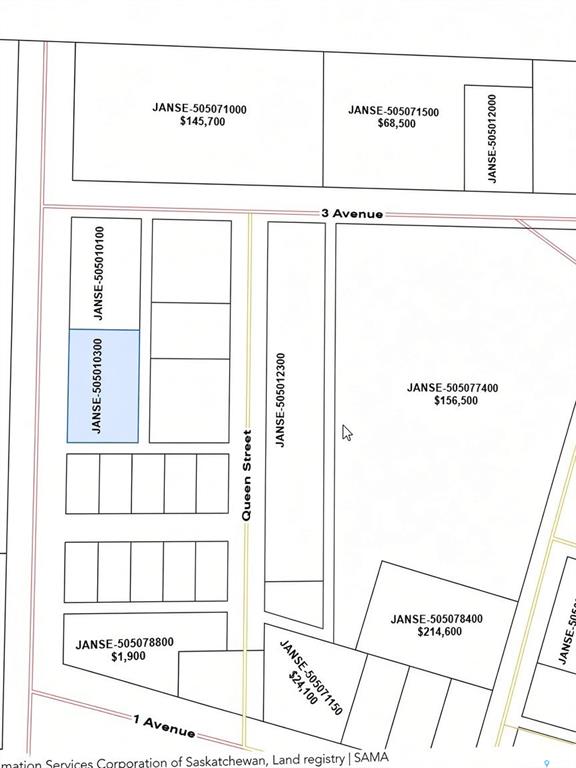 Jansen 4 Lot Parcel, SK049279, Saskatchewan,