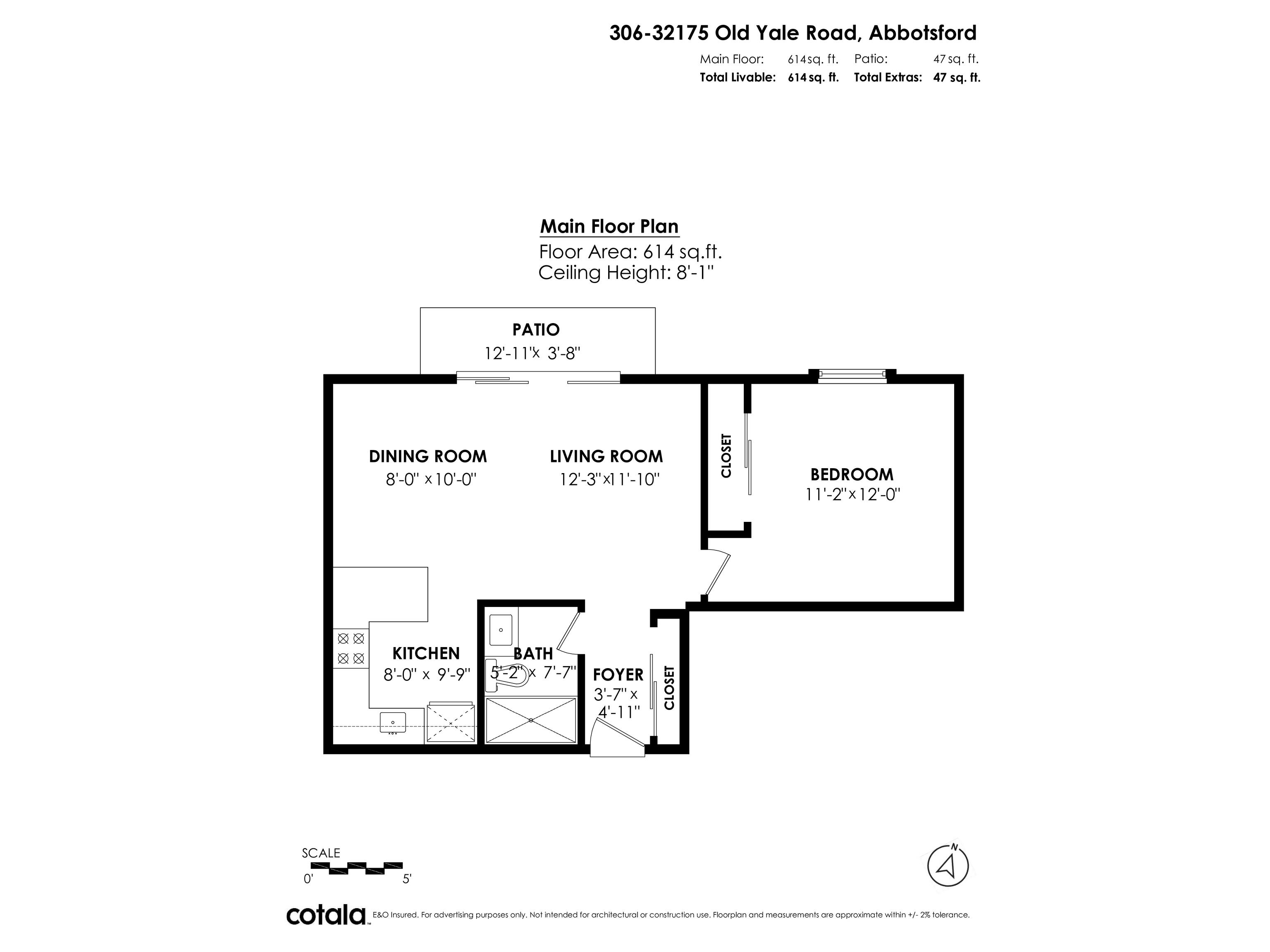 306 32175 OLD YALE ROAD, R3035582, BC,