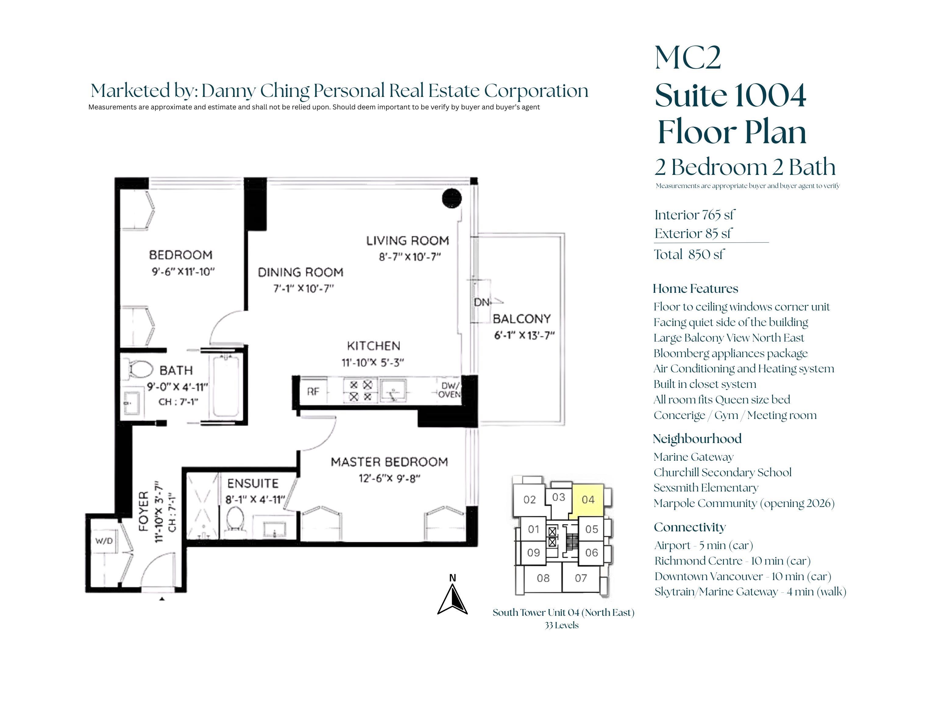 1004 8131 NUNAVUT LANE, R3055289, BC,