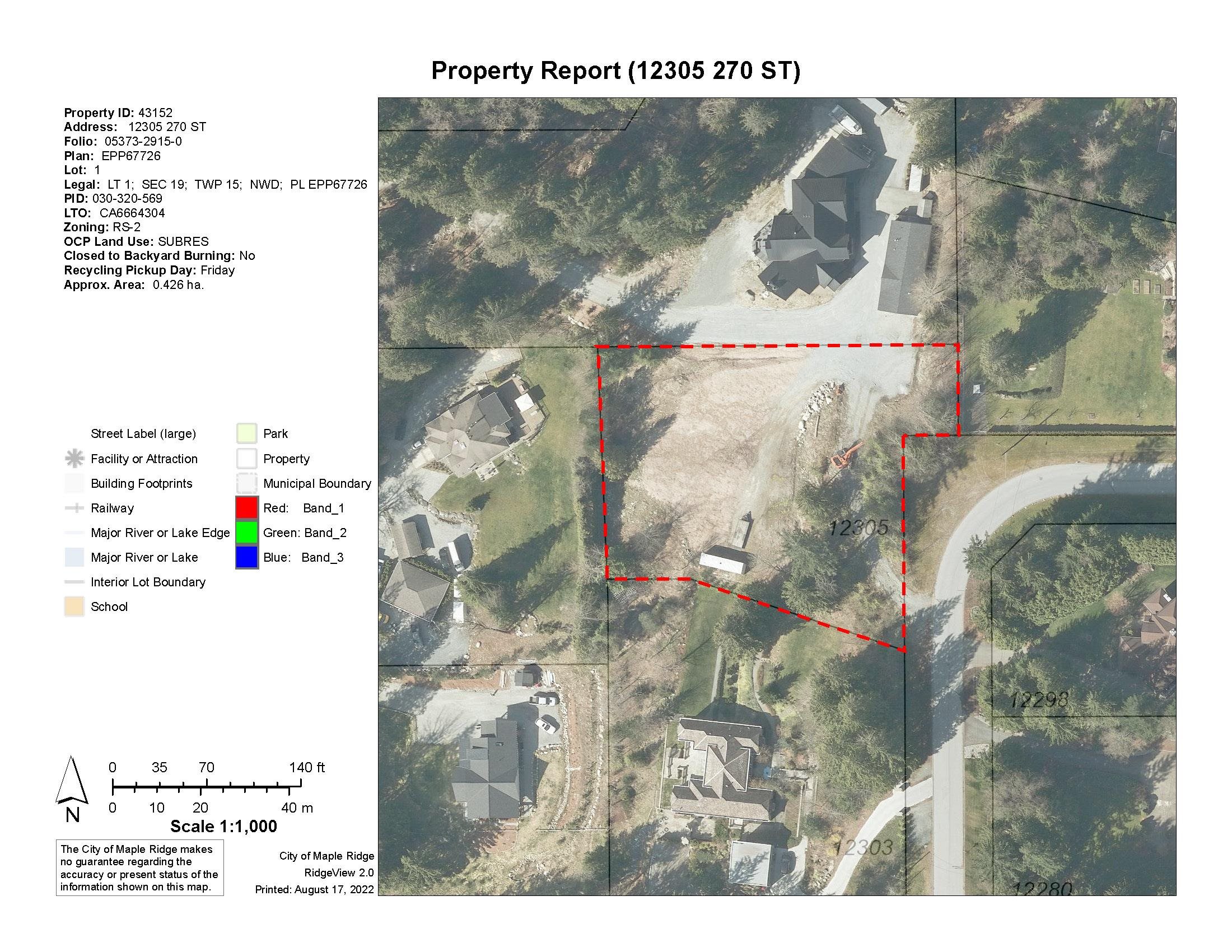 12305 270 STREET, Maple Ridge BC V2W 1C2, R3065764, BC,