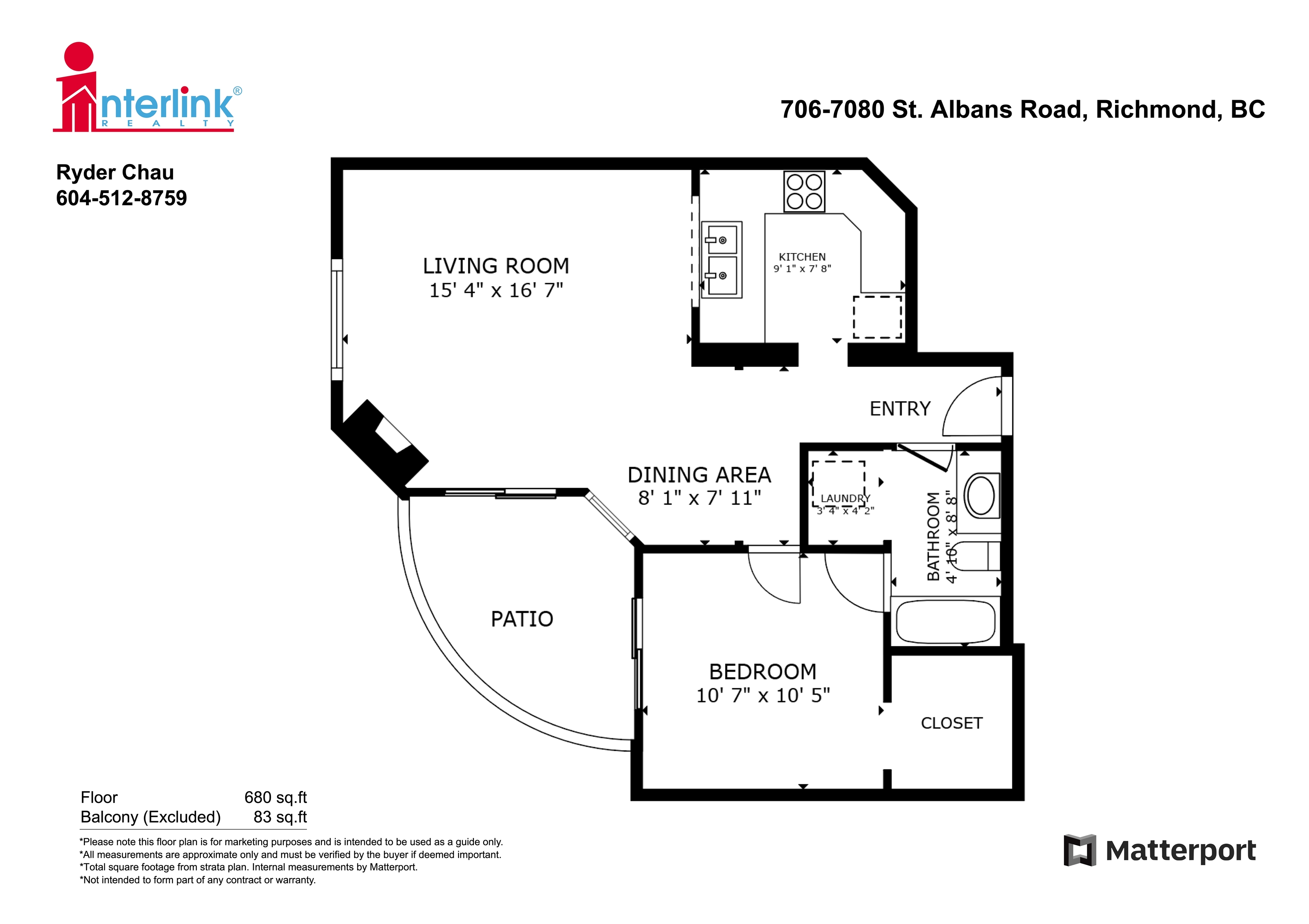 706 7080 ST. ALBANS ROAD, R3071882, BC,