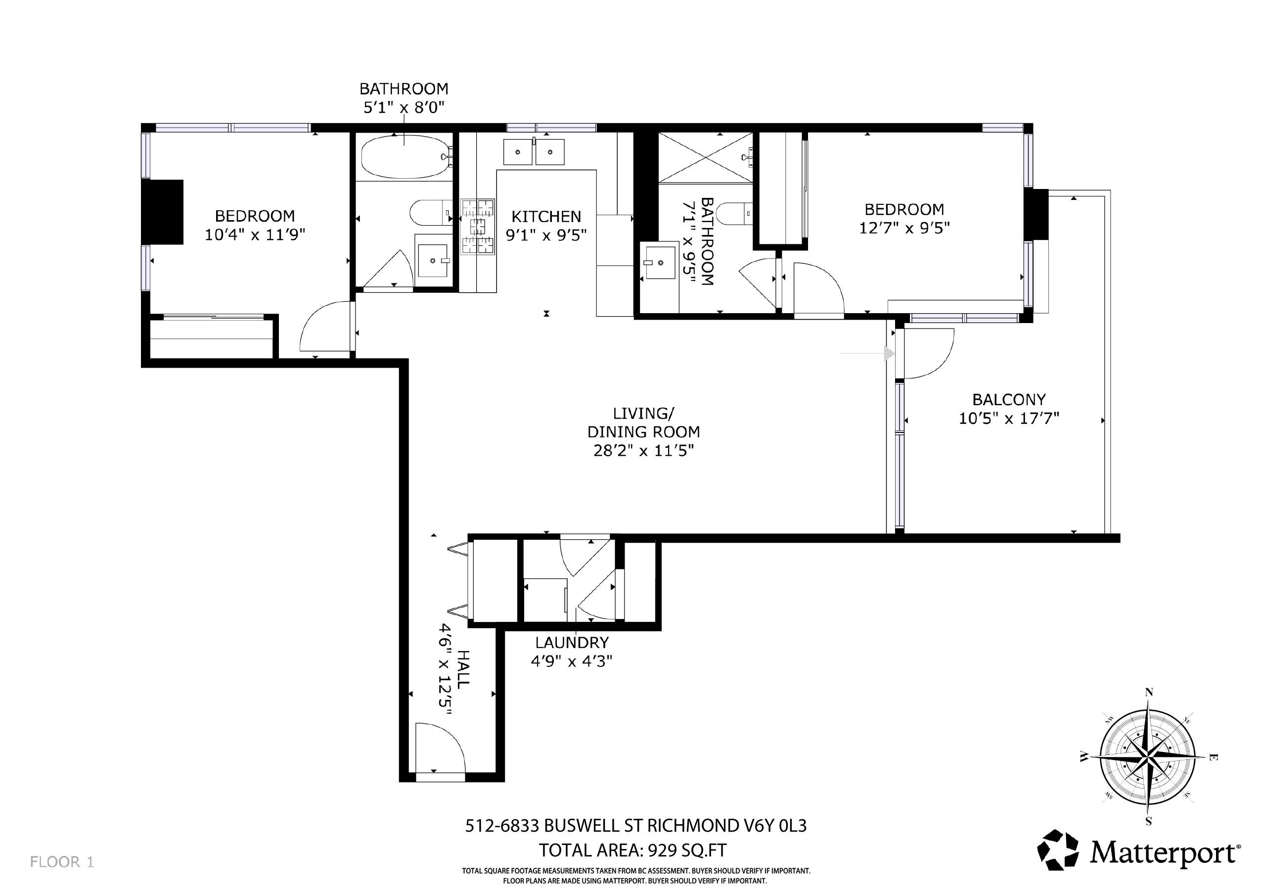 512 6833 BUSWELL STREET, R3075442, BC,