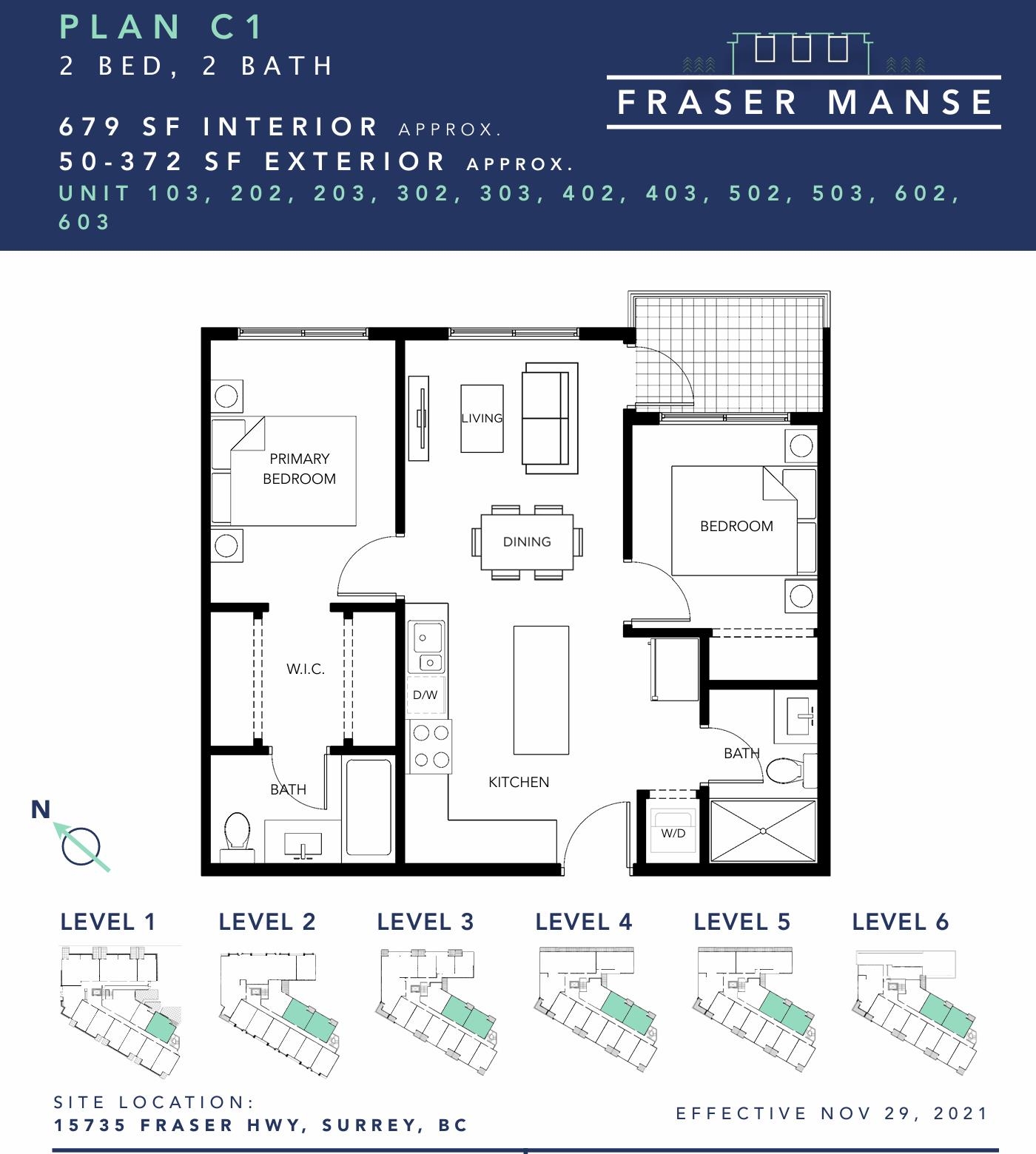 502 15739 FRASER HIGHWAY, R3081883, BC,