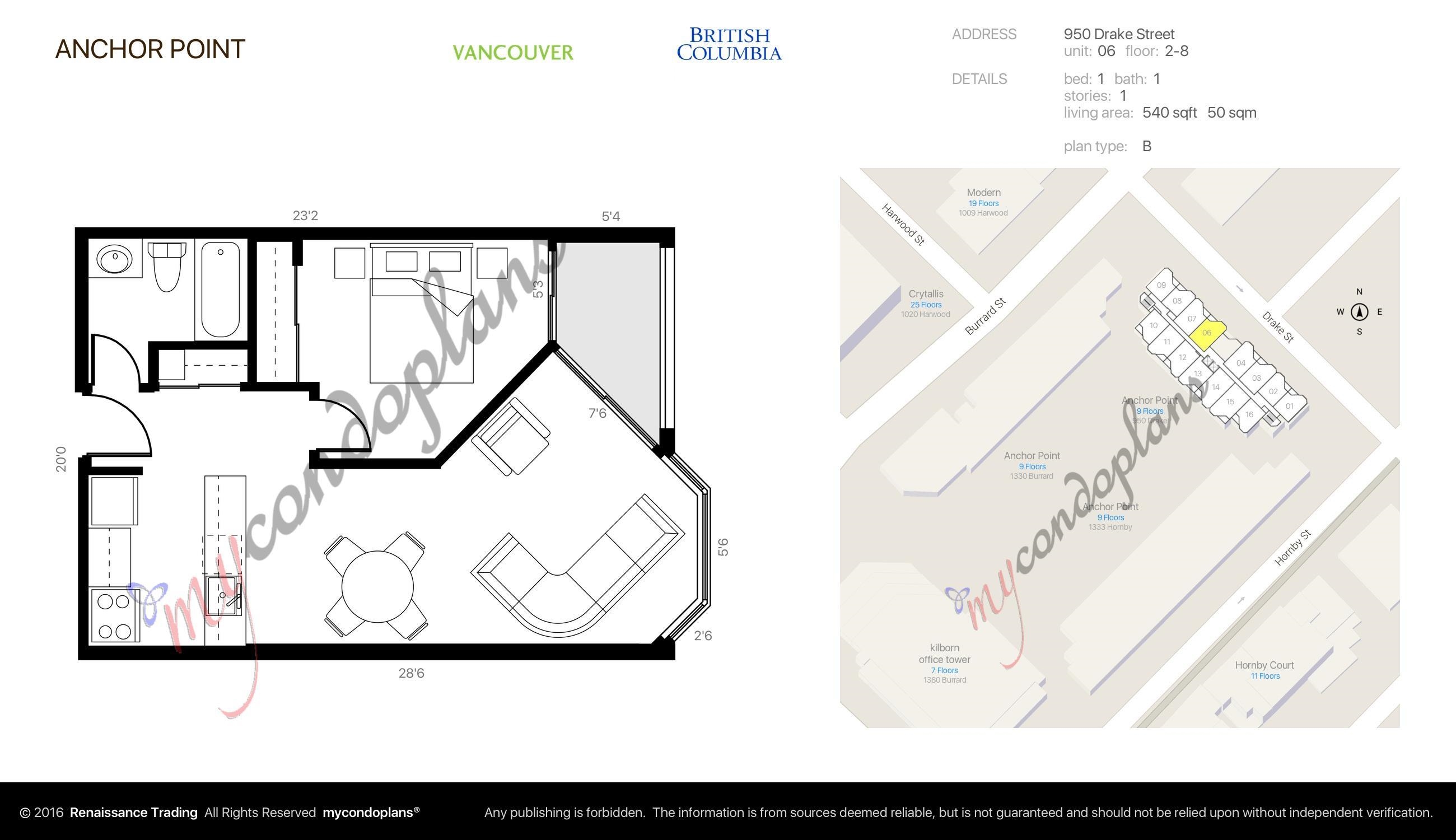506 950 DRAKE STREET, R3084047, BC,