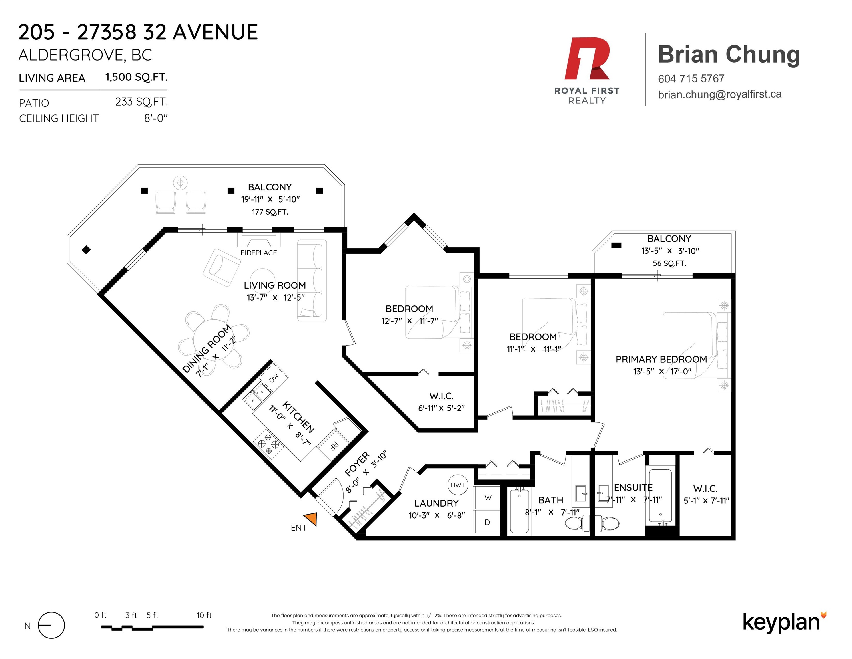 205 27358 32 AVENUE, R3092132, BC,