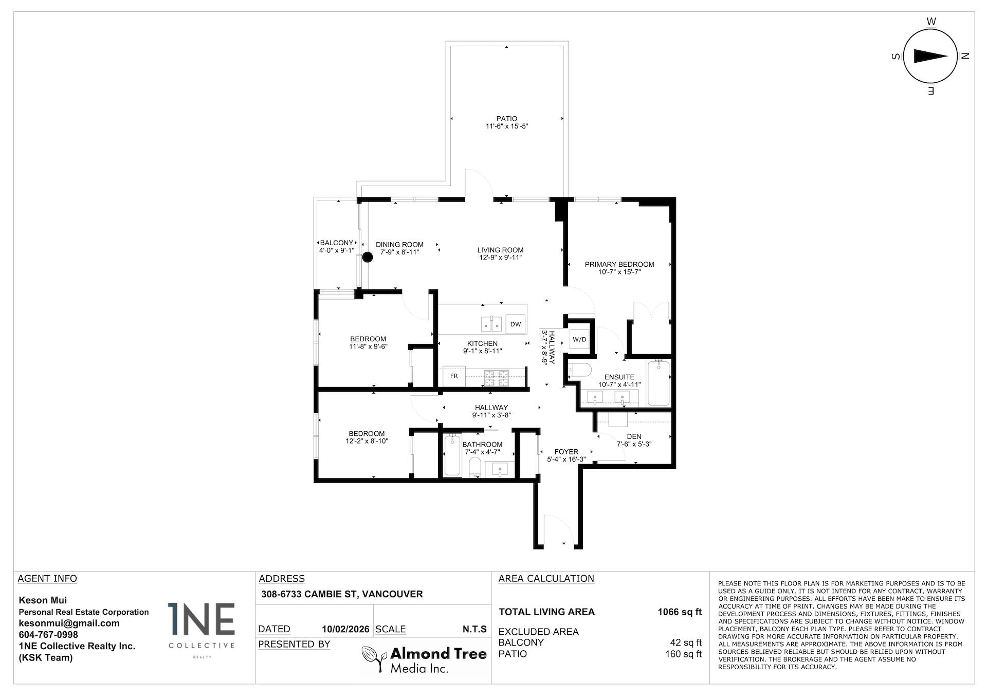 308 6733 CAMBIE STREET, R3095738, BC,