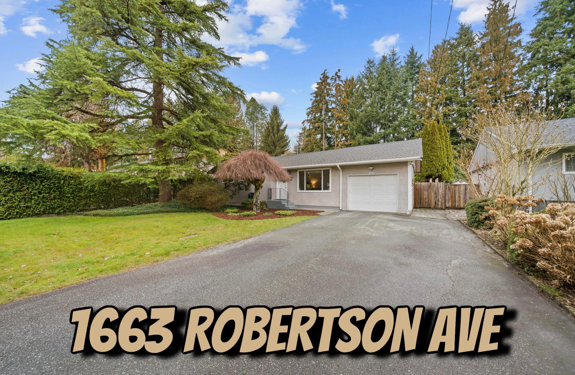 1663 ROBERTSON AVENUE, Port Coquitlam BC V3B 1C9, R3097332, BC,