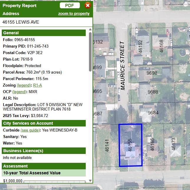 46155 LEWIS AVENUE, Chilliwack BC V2P 3E2, R3116247, BC,