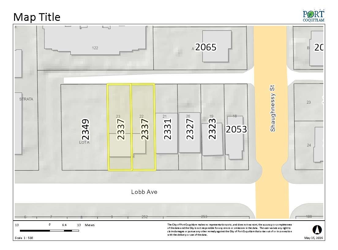 2337 LOBB AVENUE, Port Coquitlam BC V3C 1M7, R3123693, BC,