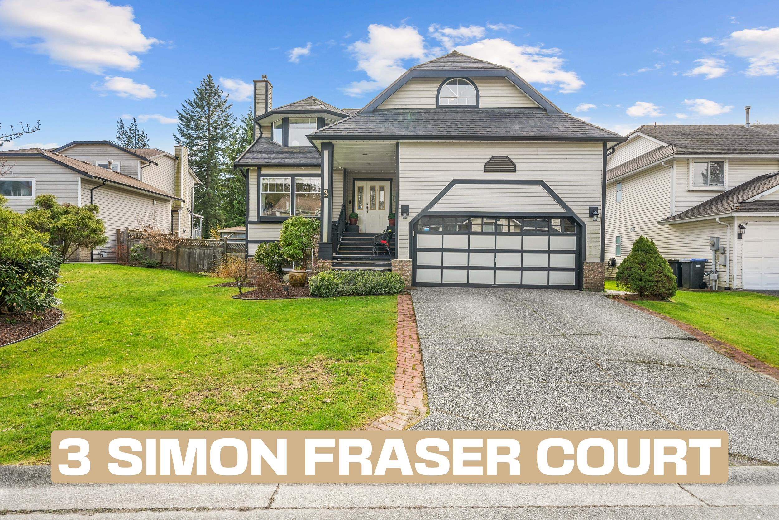 3 SIMON FRASER COURT, Port Moody BC V3H 4S4, R3124112, BC,