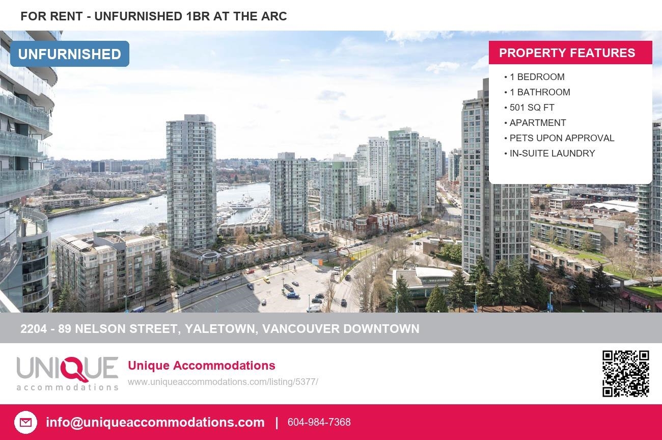 2204 89 NELSON STREET, R3134911, BC,