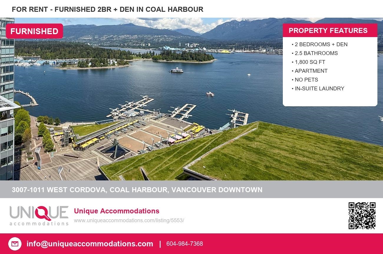 3007 1011 WEST CORDOVA STREET, R3134913, BC,