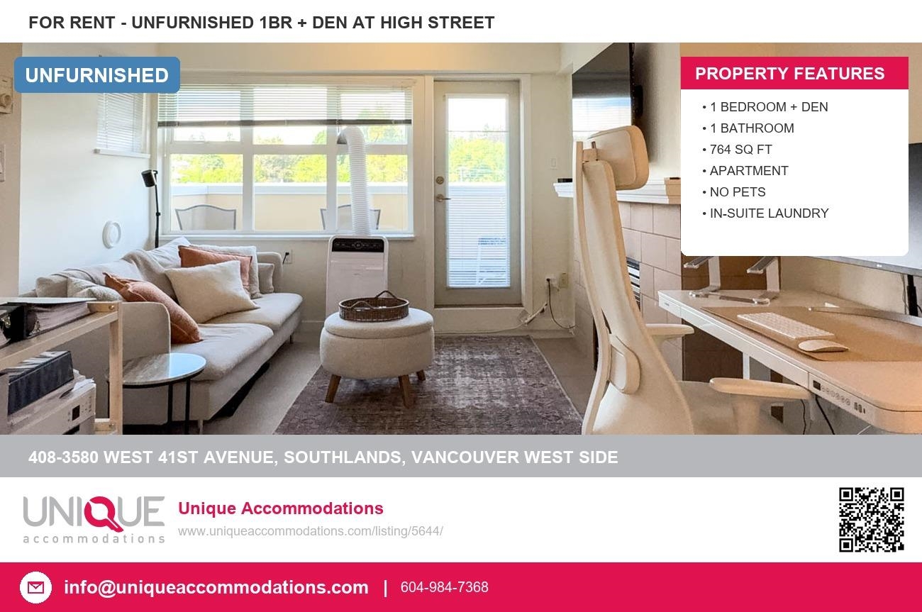 408 3580 WEST 41ST, R3142773, BC,