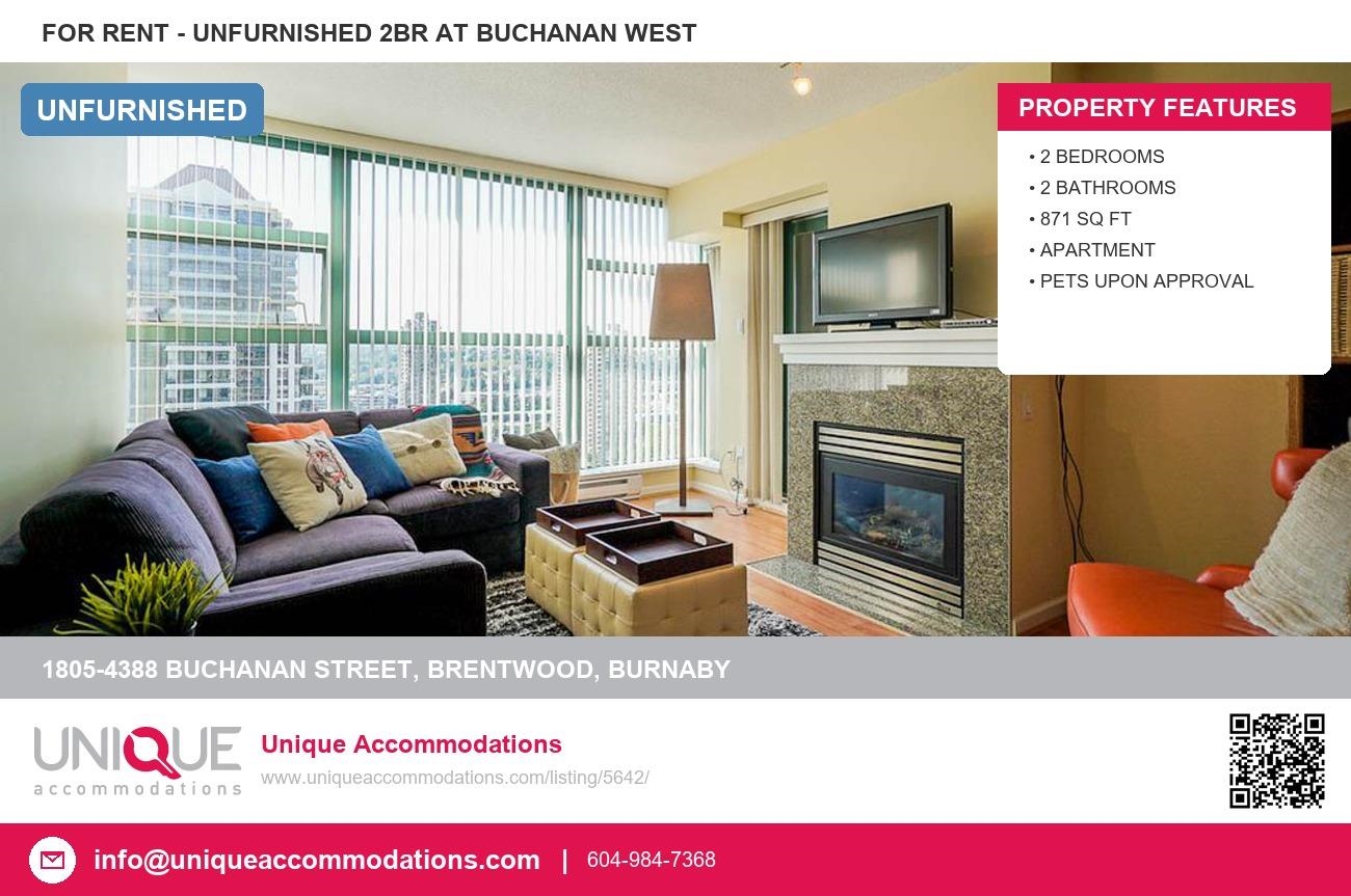 1805 4388 BUCHANAN STREET, R3142779, BC,