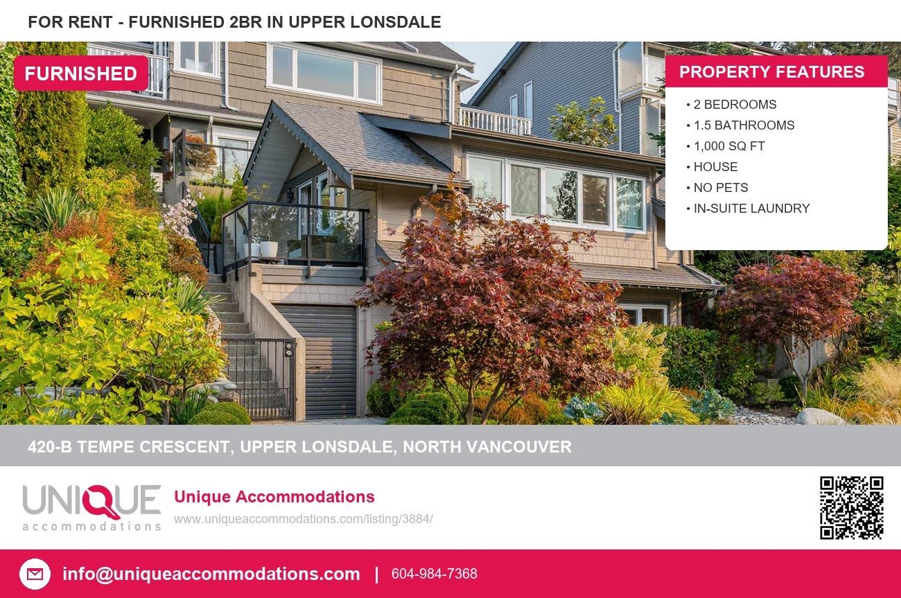 B 420 TEMPE CRESCENT, R3151129, BC,