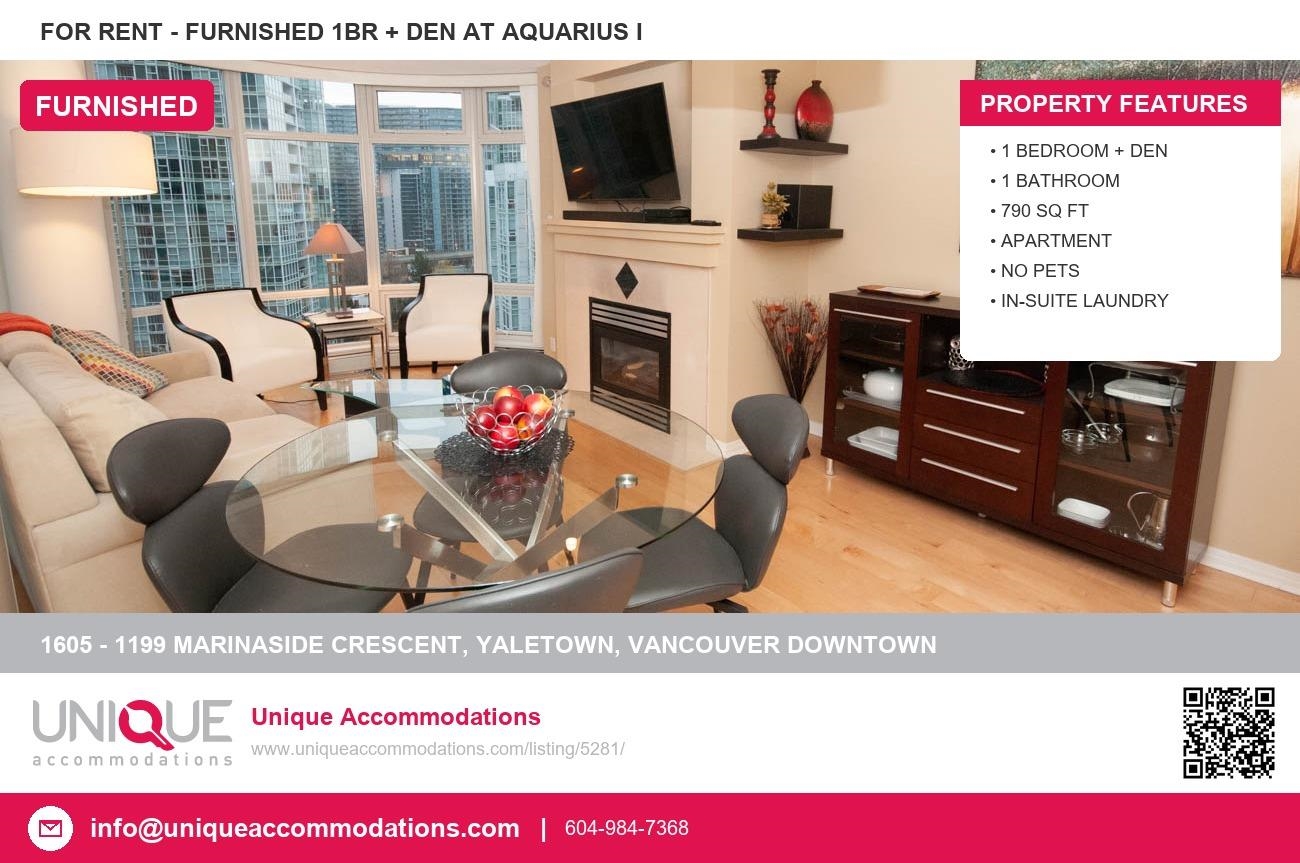1605 1199 MARINASIDE CRESCENT, R3151142, BC,