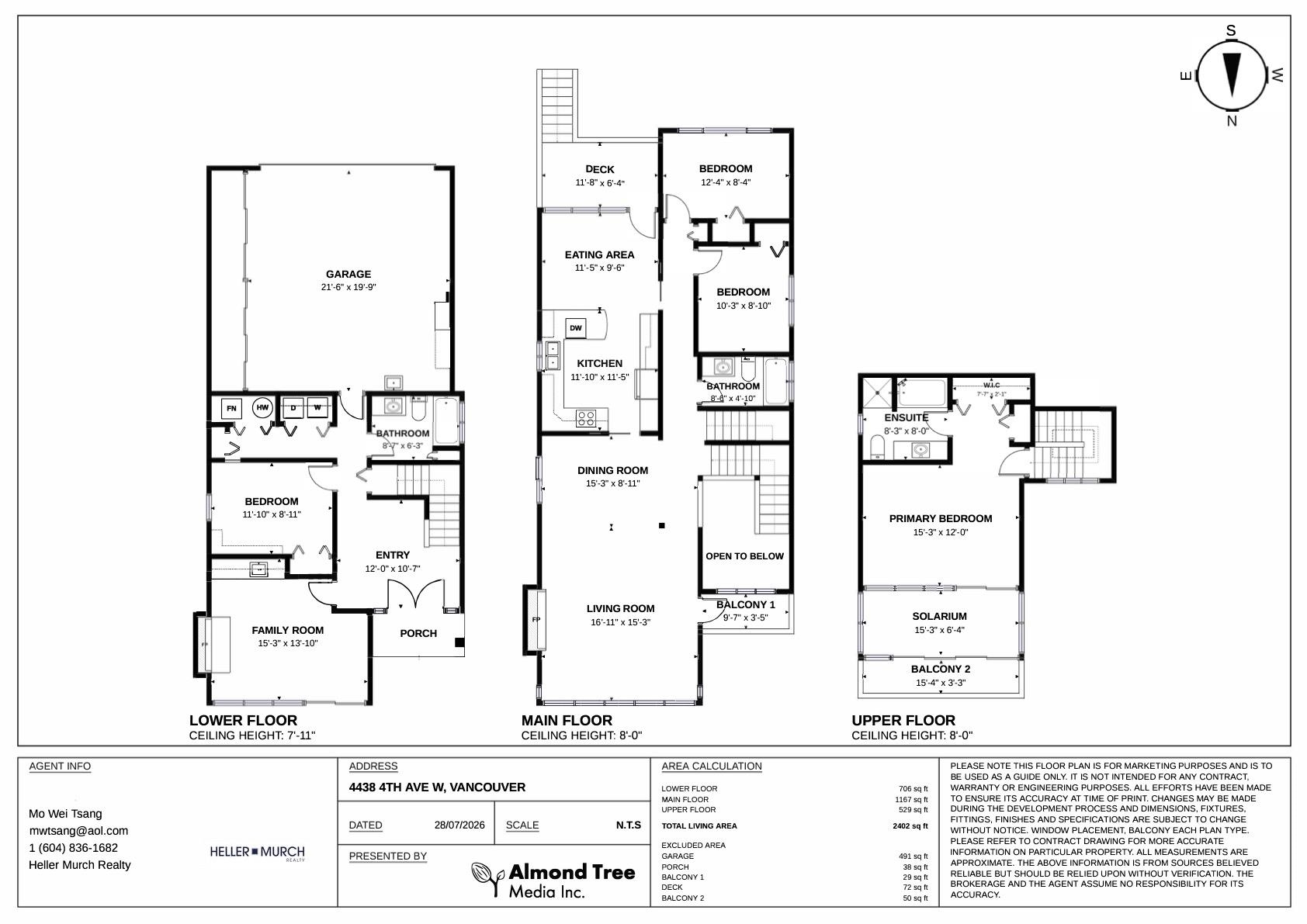 4438 W 4TH AVENUE, Vancouver BC V6R 1R1, R3151162, BC,