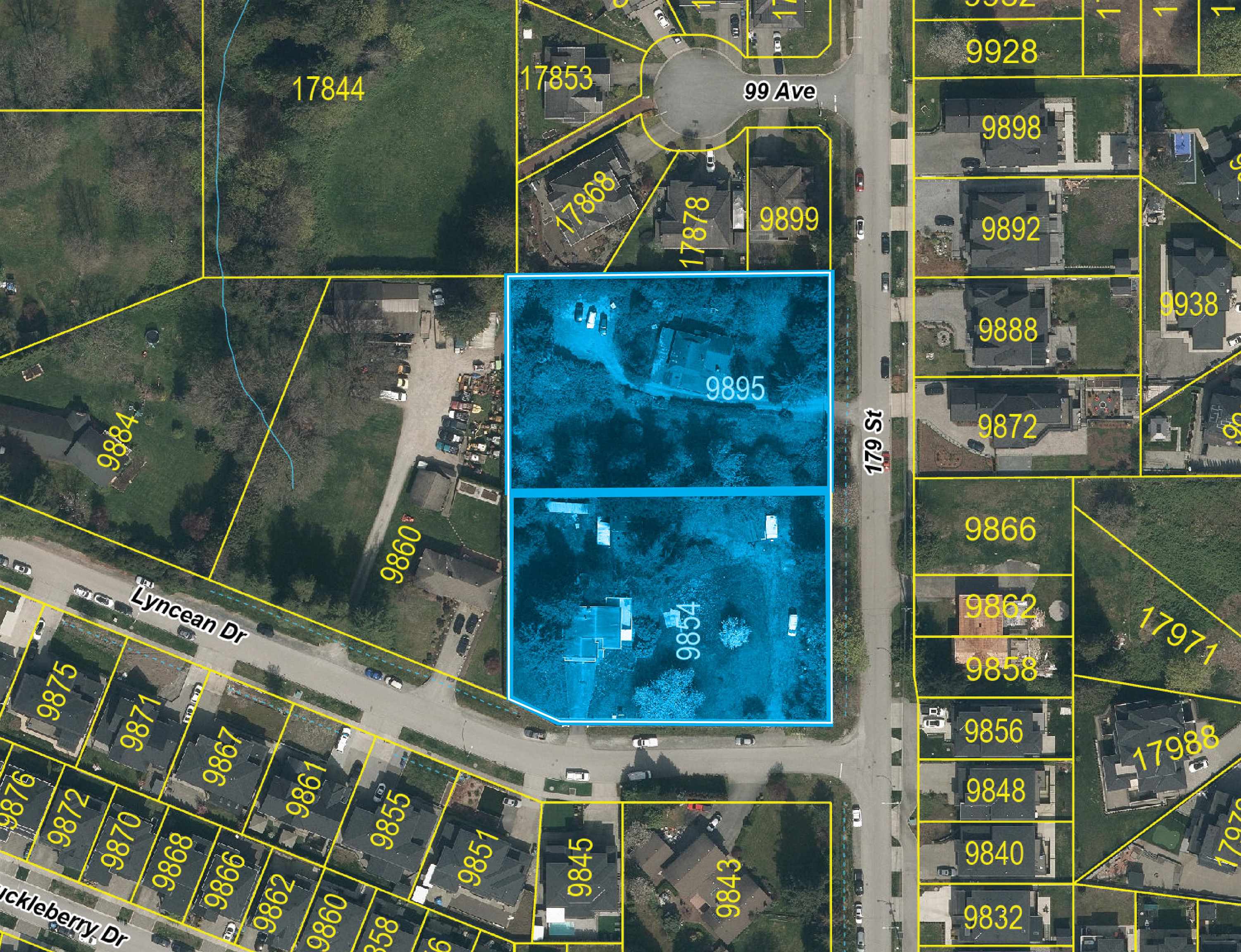 9895 179 STREET + 9854 LYNCEAN DRIVE, Surrey BC V0V 0V0, R3153127, BC,
