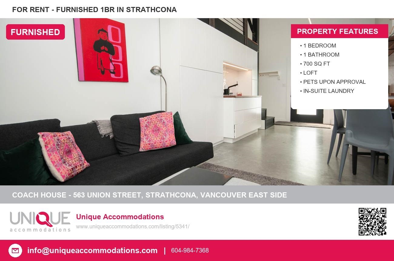 COACH HOUSE - 563 UNION STREET, Vancouver BC V6A 2B7, R3154440, BC,