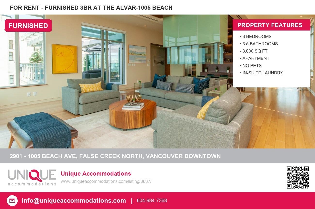 2901 1005 BEACH AVENUE, R3157252, BC,