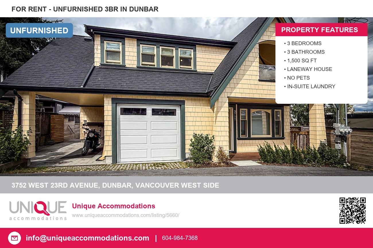 3752 W 23RD, Vancouver BC V6S 1K7, R3161380, BC,