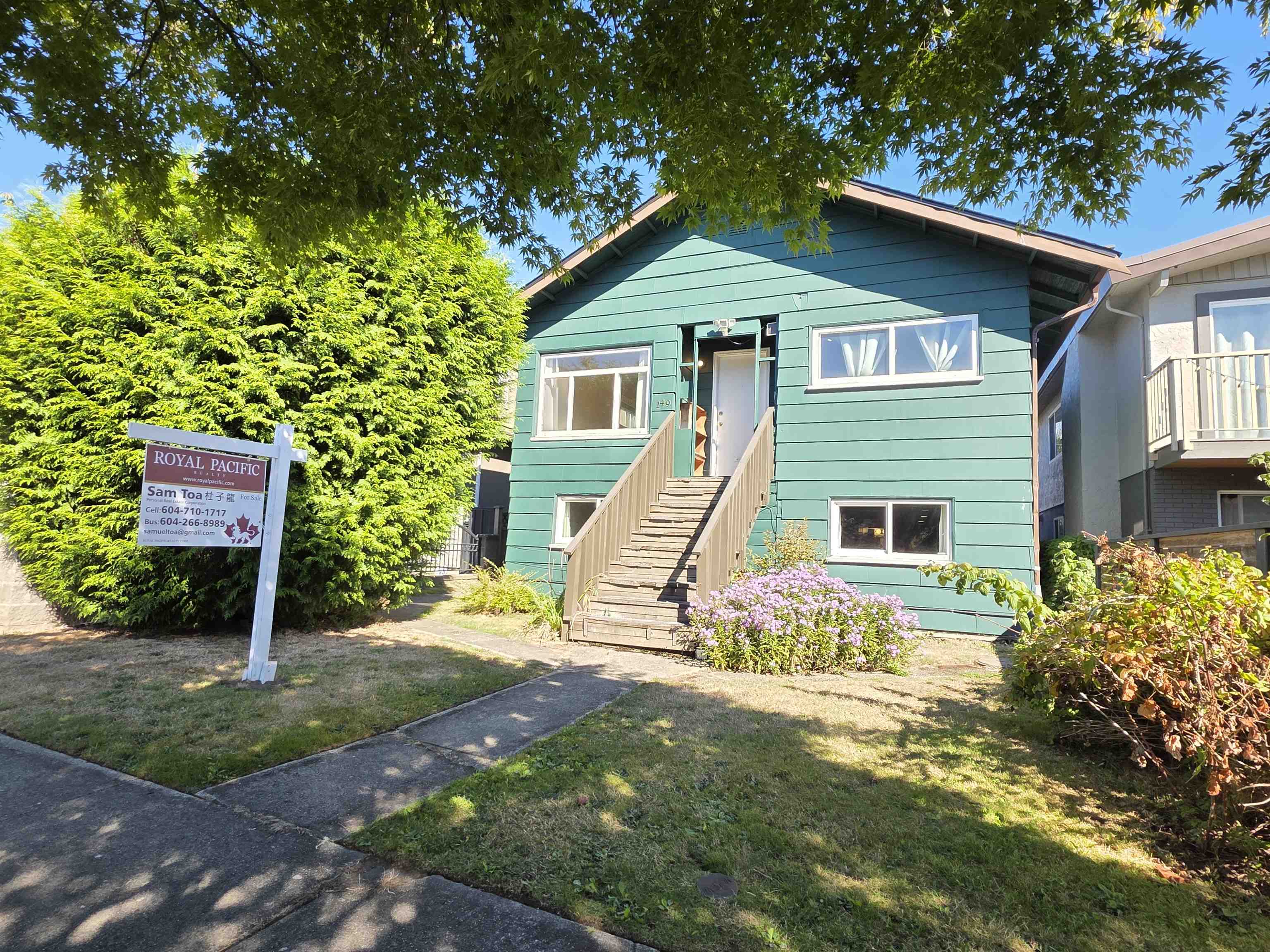 149 E 47TH AVENUE, Vancouver BC V5W 2A6, R3163824, BC,