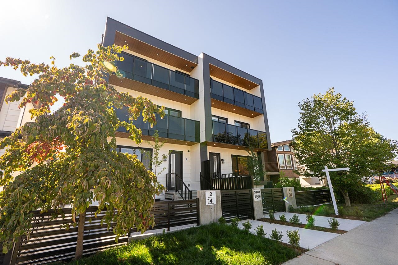 4 3940 ETON STREET, R3167032, BC,