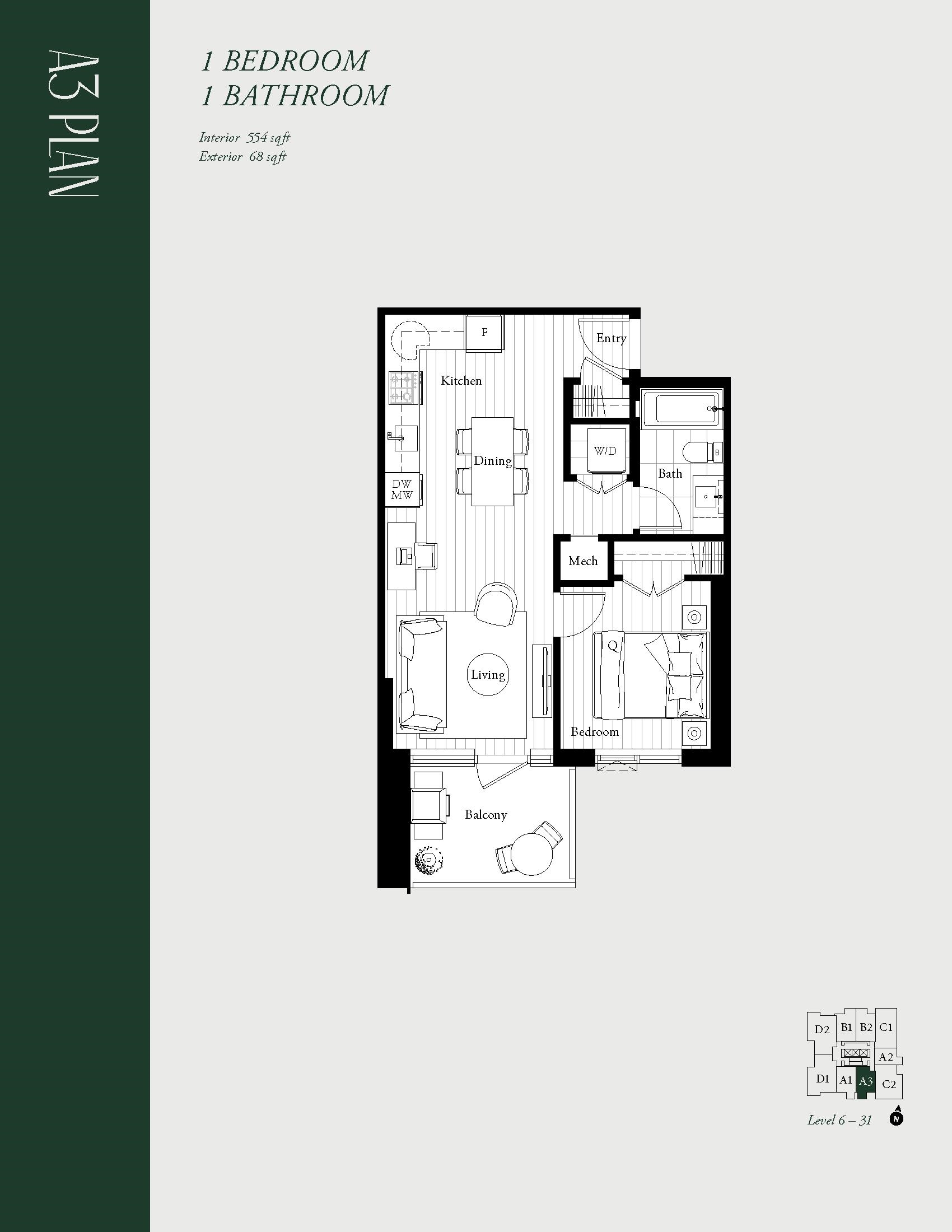 1809 53 KONG COURT, R3168285, BC,