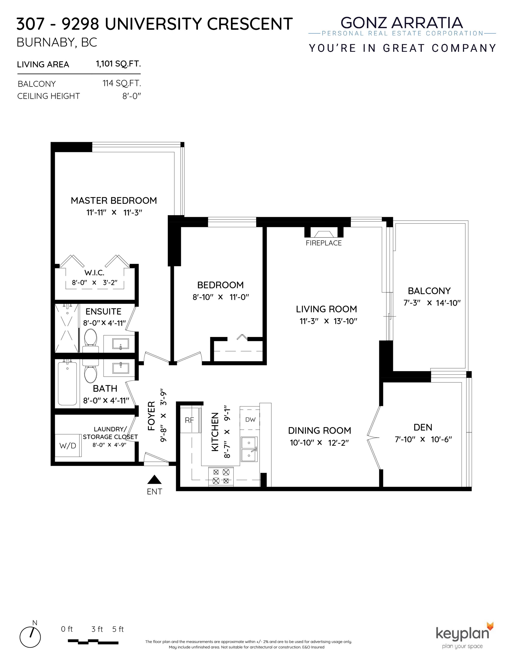307 9298 UNIVERSITY CRESCENT, R3168945, BC,