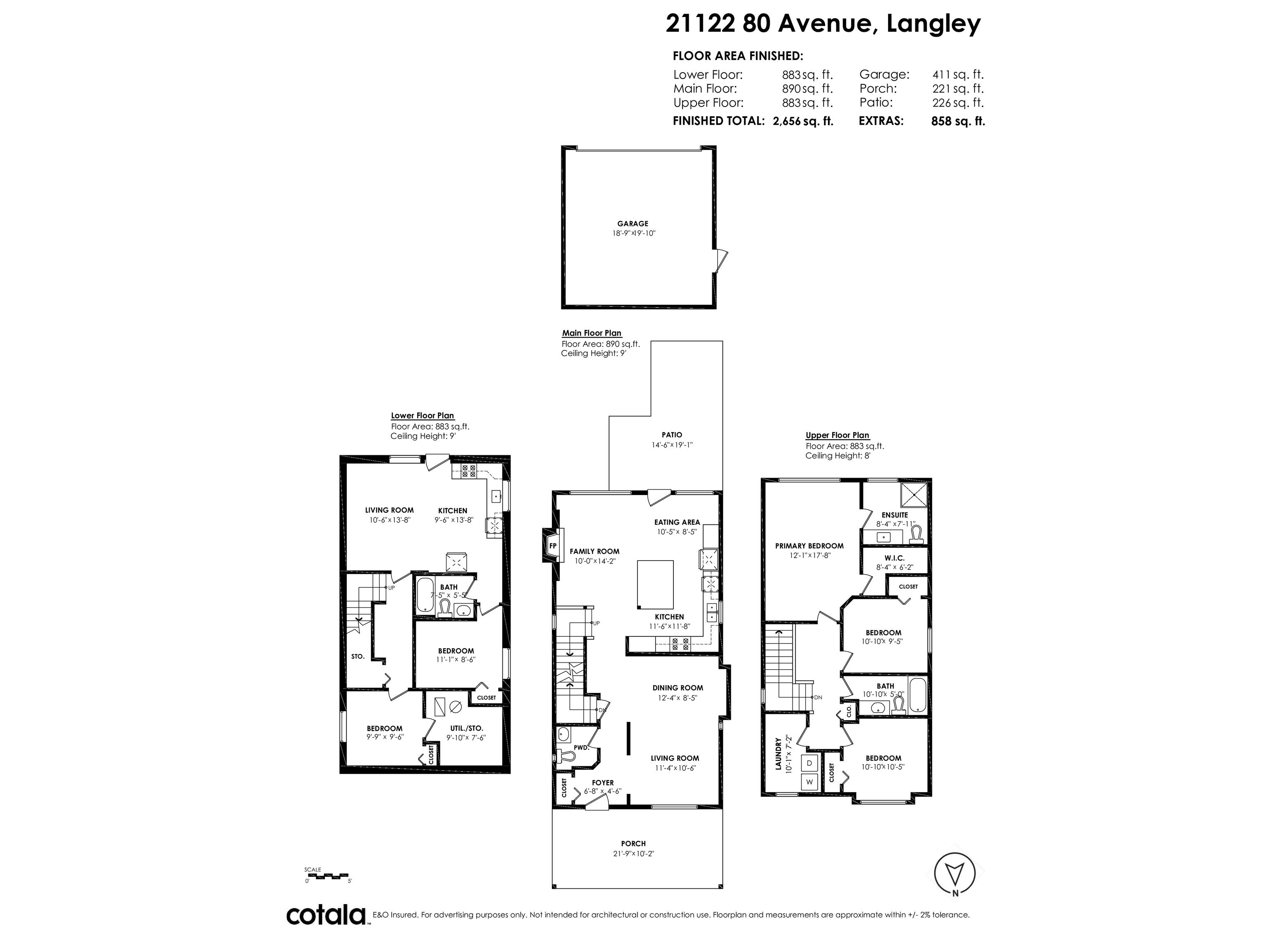 21122 80 AVENUE, Langley BC V2Y 0H2, R3172551, BC,