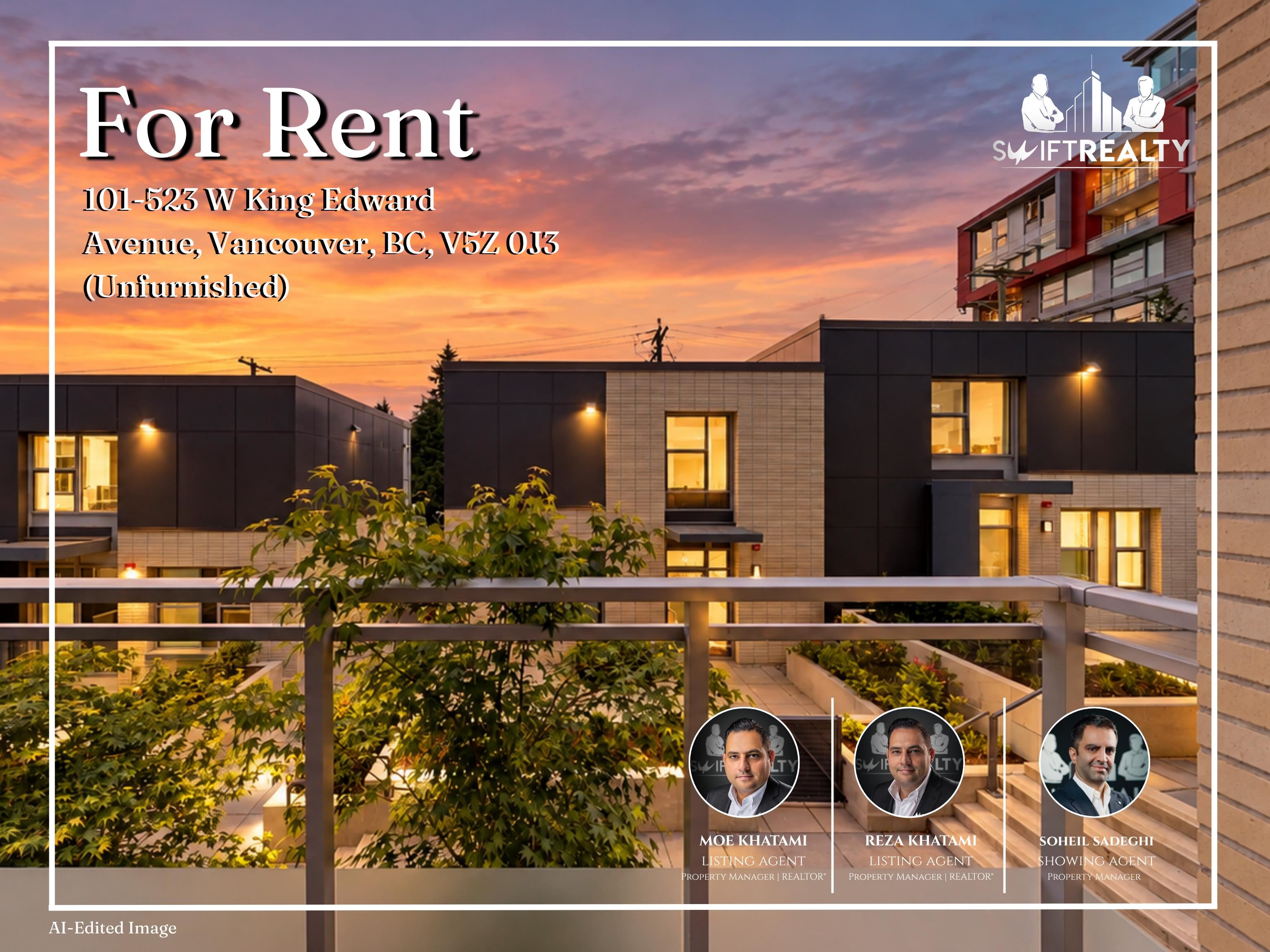 MLS® listing #R3173830 for sale located at 101 523 KING EDWARD AVENUE STREET