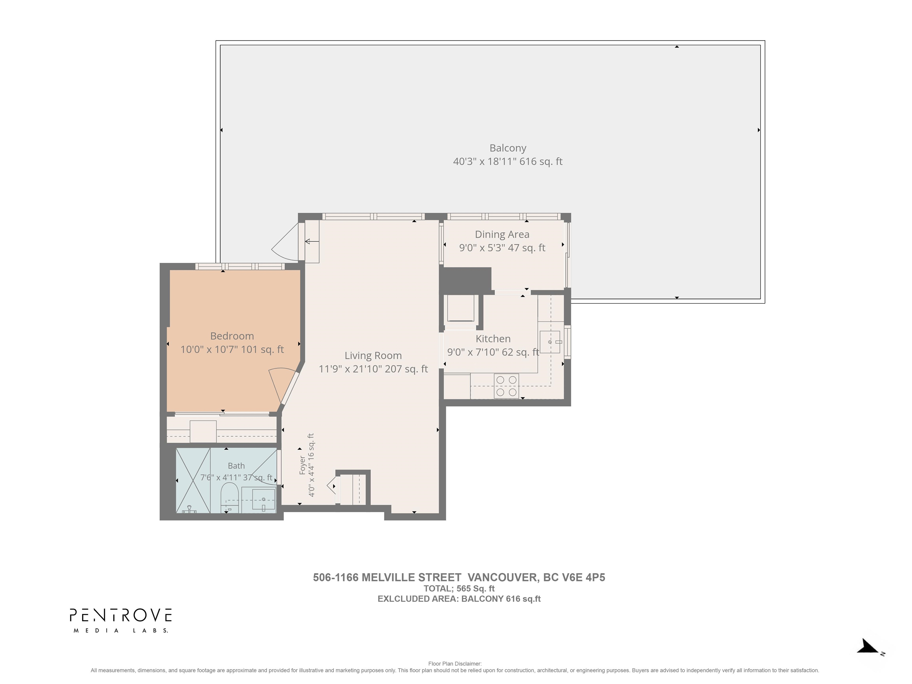 506 1166 MELVILLE STREET, R3174229, BC,