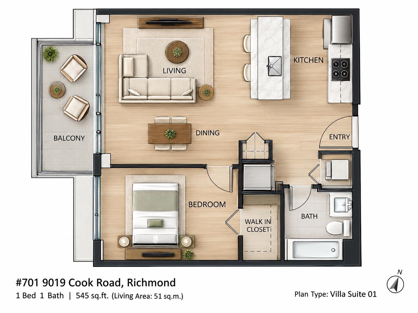 701 9019 COOK ROAD, R3175704, BC,