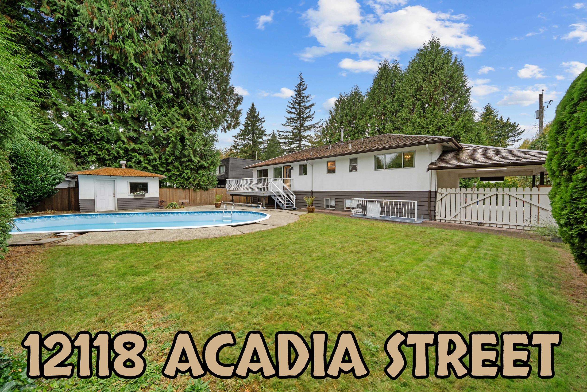 12118 ACADIA STREET, Maple Ridge BC V2X 3B3, R3176442, BC,