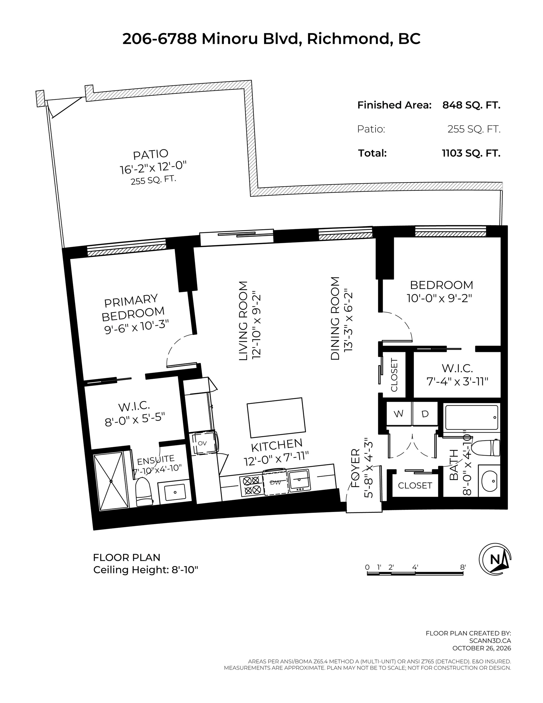 206 6788 MINORU BOULEVARD, R3178283, BC,