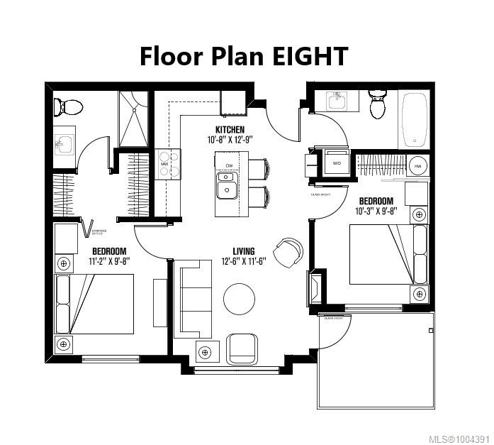 Fifth View of 4030 Borden St, The Brix, Saanich, BC, V8X 2E9